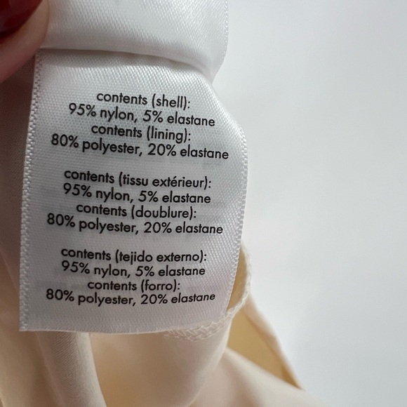 WEWOREWHAT Windbreaker Biker Shorts In Off White - Picture 7 of 7